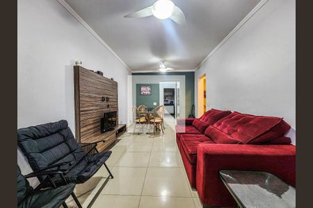 Sala de apartamento para alugar com 2 quartos, 84m² em Ponta da Praia, Santos