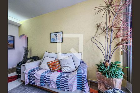 Sala de apartamento para alugar com 1 quarto, 90m² em Gonzaga, Santos