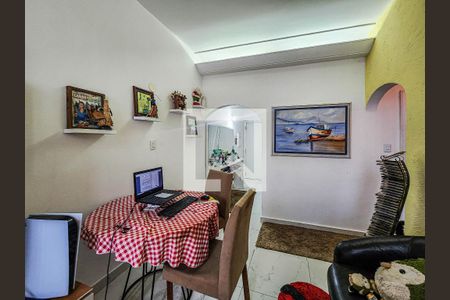 Sala de apartamento para alugar com 1 quarto, 90m² em Gonzaga, Santos