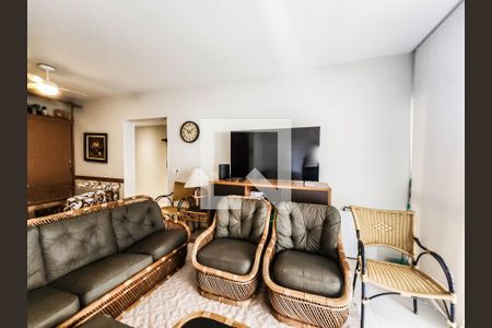 Sala de apartamento para alugar com 3 quartos, 85m² em Boqueirão, Santos