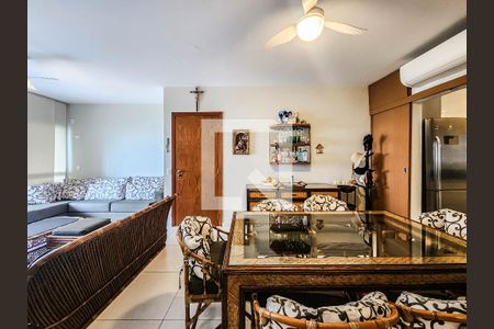 Sala de apartamento para alugar com 3 quartos, 85m² em Boqueirão, Santos