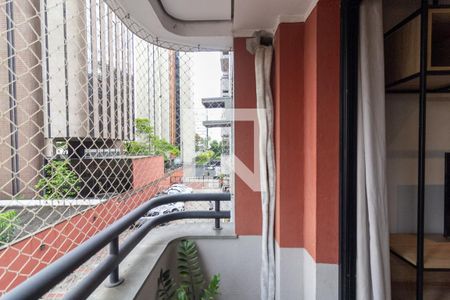 Varanda Sala de apartamento para alugar com 2 quartos, 42m² em Cidade Monções, São Paulo