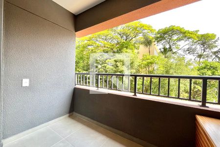 Varanda de kitnet/studio para alugar com 1 quarto, 25m² em Vila Mascote, São Paulo
