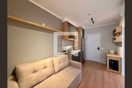Sala de apartamento para alugar com 1 quarto, 33m² em Campo Belo, São Paulo