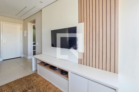 Sala de apartamento para alugar com 2 quartos, 65m² em Parque Enseada, Guarujá