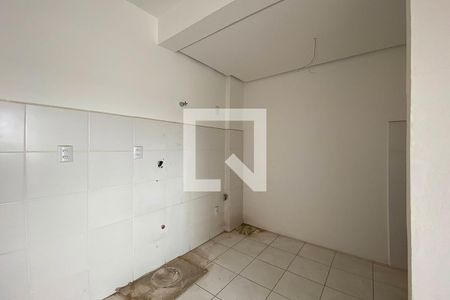 Cozinha de apartamento para alugar com 1 quarto, 34m² em Centro, São Leopoldo