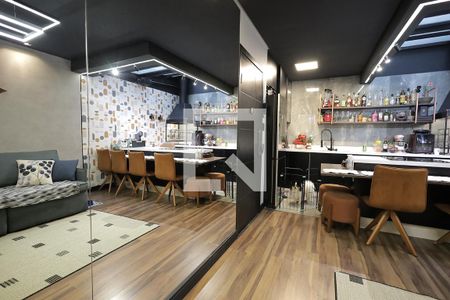 Sala de apartamento à venda com 2 quartos, 49m² em Vila Leopoldina, Santo André