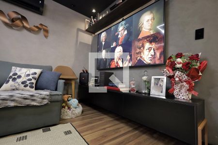 Sala de apartamento à venda com 2 quartos, 49m² em Vila Leopoldina, Santo André