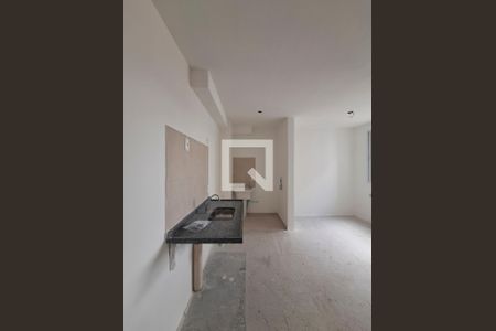 Sala/Cozinha de apartamento à venda com 2 quartos, 38m² em Vila Hebe, São Paulo