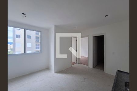 Sala/Cozinha de apartamento à venda com 2 quartos, 38m² em Vila Hebe, São Paulo