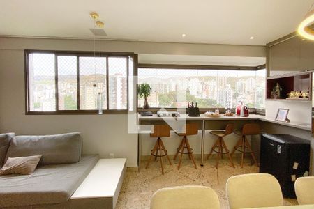 Sala de Jantar de apartamento à venda com 3 quartos, 126m² em Sion, Belo Horizonte