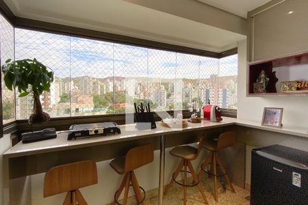 Sala de Jantar de apartamento à venda com 3 quartos, 126m² em Sion, Belo Horizonte