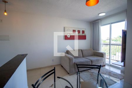 Sala  de apartamento para alugar com 2 quartos, 49m² em Jardim Goncalves, Sorocaba