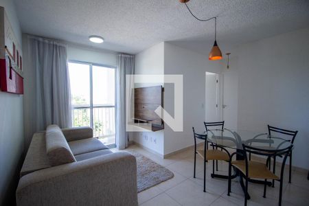 Sala  de apartamento para alugar com 2 quartos, 49m² em Jardim Goncalves, Sorocaba