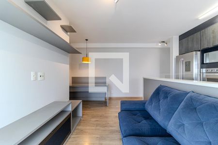 Sala de apartamento para alugar com 2 quartos, 65m² em Barra Funda, São Paulo