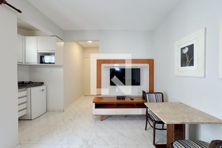 Sala de apartamento à venda com 1 quarto, 48m² em Paraíso, São Paulo