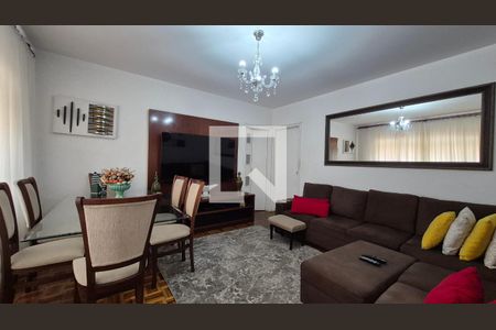 Sala de apartamento à venda com 2 quartos, 102m² em Campestre, Santo André