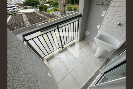 Varanda da Sala/Cozinha de apartamento para alugar com 2 quartos, 41m² em Lapa, São Paulo