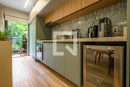 Sala/Cozinha de apartamento para alugar com 2 quartos, 70m² em Vila Madalena, São Paulo