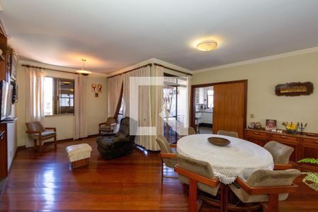 SALA de apartamento à venda com 4 quartos, 145m² em Serra, Belo Horizonte