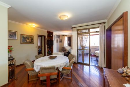 SALA de apartamento à venda com 4 quartos, 145m² em Serra, Belo Horizonte