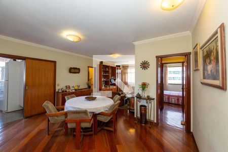 SALA de apartamento à venda com 4 quartos, 145m² em Serra, Belo Horizonte