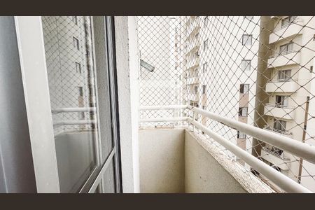 Varanda da Sala de apartamento para alugar com 2 quartos, 50m² em Carandiru, São Paulo