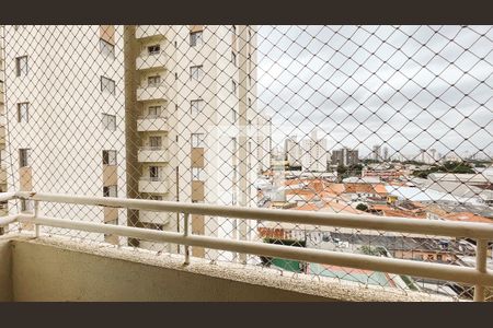 Varanda da Sala de apartamento para alugar com 2 quartos, 50m² em Carandiru, São Paulo