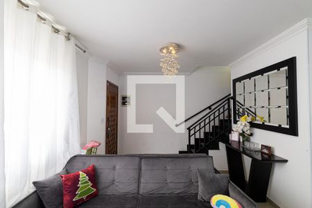 Sala e Cozinha  de casa de condomínio à venda com 3 quartos, 140m² em Vila Guilhermina, São Paulo