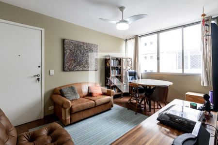 Sala de apartamento para alugar com 1 quarto, 45m² em Barra Funda, São Paulo