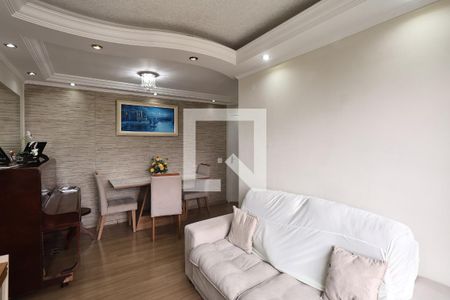 Sala de apartamento à venda com 3 quartos, 60m² em Parque Marajoara, Santo André