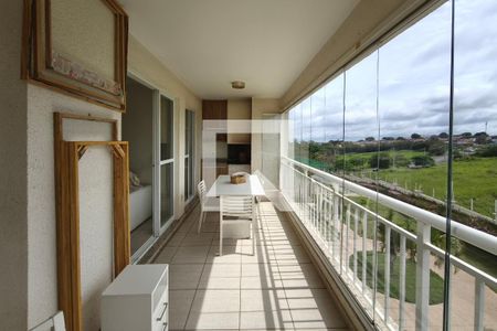 Varanda Gourmet de apartamento à venda com 4 quartos, 136m² em Parque Prado, Campinas