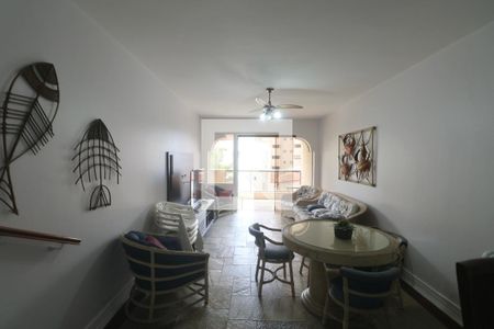 Sala de apartamento para alugar com 4 quartos, 120m² em Balneario Cidade Atlantica, Guarujá
