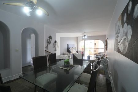 Sala de apartamento para alugar com 4 quartos, 120m² em Balneario Cidade Atlantica, Guarujá