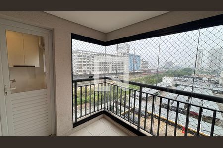 Varanda da Sala de apartamento para alugar com 2 quartos, 69m² em Campestre, Santo André