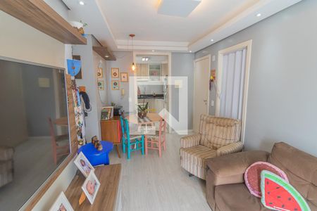 Sala de apartamento para alugar com 3 quartos, 62m² em Santos Dumont, São Leopoldo