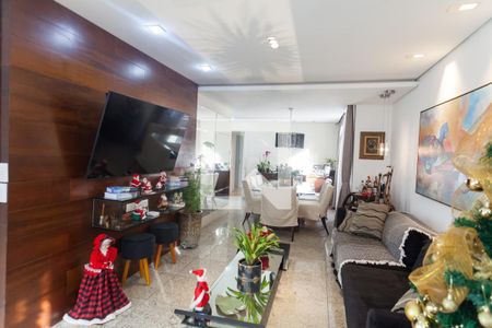 sala de apartamento à venda com 4 quartos, 195m² em Sion, Belo Horizonte