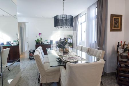 Sala de Jantar de apartamento à venda com 4 quartos, 195m² em Sion, Belo Horizonte