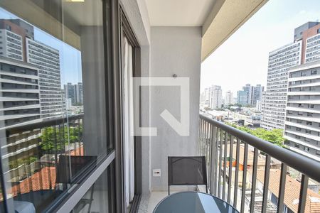 Varanda de kitnet/studio para alugar com 1 quarto, 25m² em Ipiranga, São Paulo