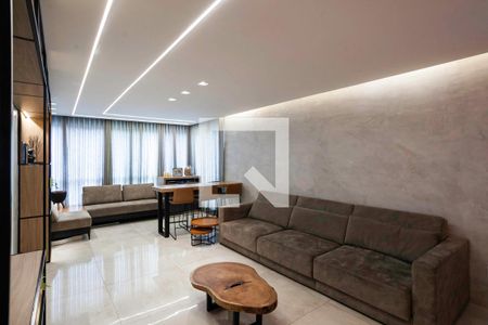 Sala de apartamento à venda com 4 quartos, 158m² em Castelo, Belo Horizonte