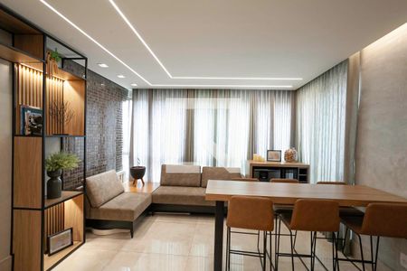 Sala de apartamento à venda com 4 quartos, 158m² em Castelo, Belo Horizonte