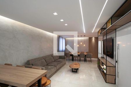 Sala de apartamento à venda com 4 quartos, 158m² em Castelo, Belo Horizonte