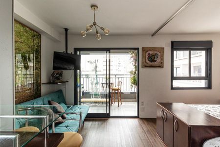 Studio de kitnet/studio para alugar com 1 quarto, 34m² em República, São Paulo