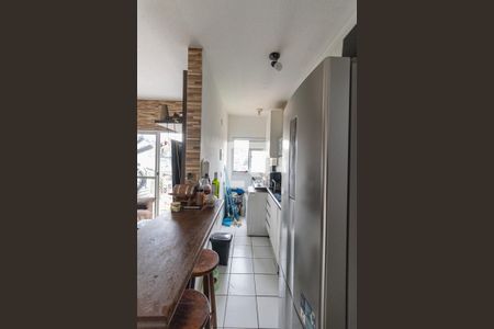 Sala/Cozinha/Área de Serviço  de apartamento para alugar com 2 quartos, 47m² em Jardim Castelo, São Paulo