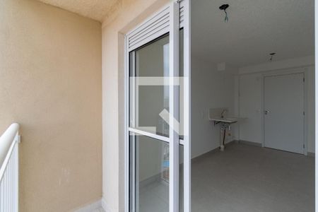 Varanda de apartamento para alugar com 1 quarto, 27m² em Jardim Itacolomi, São Paulo