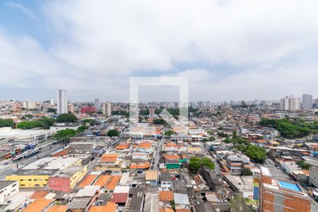 Vista da Varanda de apartamento para alugar com 1 quarto, 27m² em Jardim Itacolomi, São Paulo