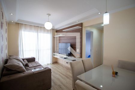 Sala de apartamento para alugar com 2 quartos, 53m² em Jardim Wanel Ville Iv, Sorocaba
