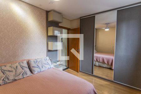 Suíte de apartamento à venda com 3 quartos, 135m² em Sagrada Família, Belo Horizonte