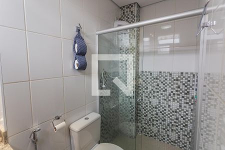 Banheiro da Suíte de apartamento à venda com 3 quartos, 135m² em Sagrada Família, Belo Horizonte
