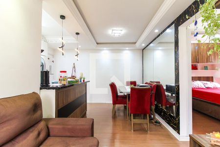 Sala de apartamento para alugar com 2 quartos, 49m² em Vila Zefira, São Paulo